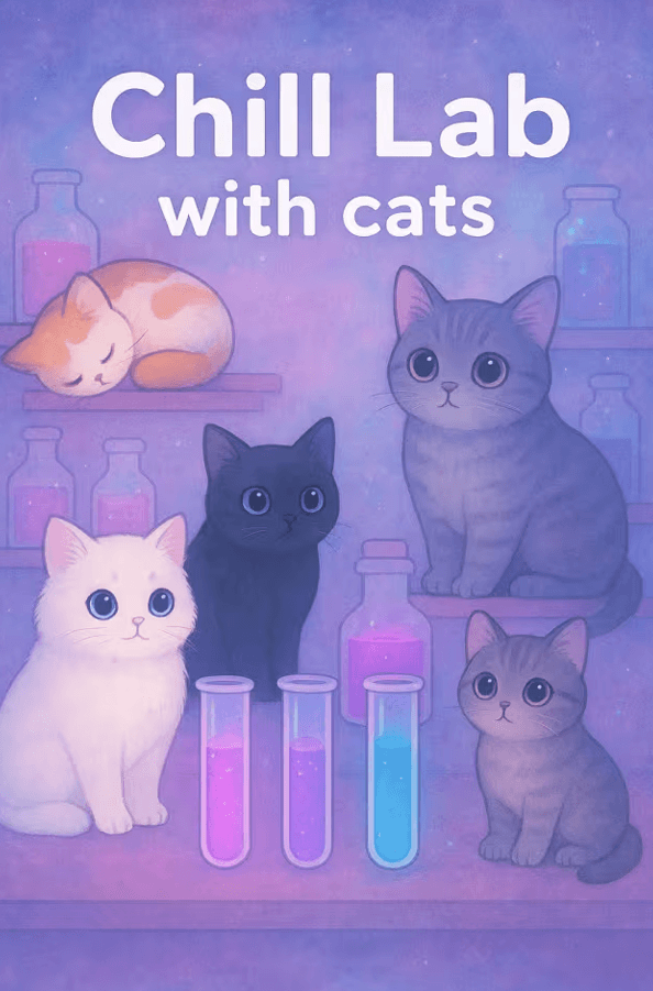 Chill Lab with Cats