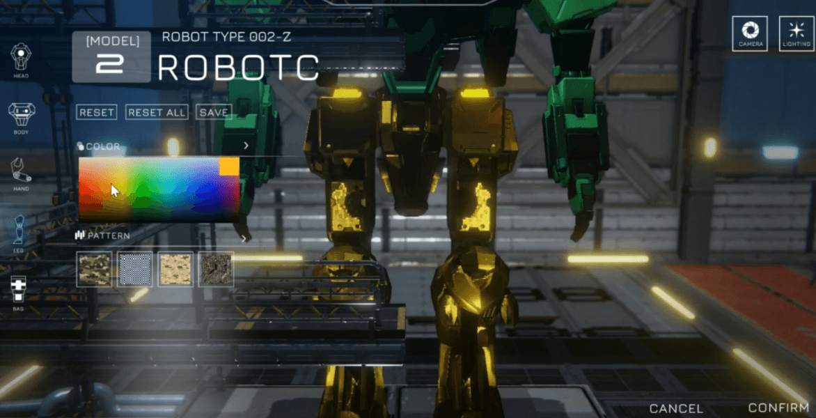 Robot Customization